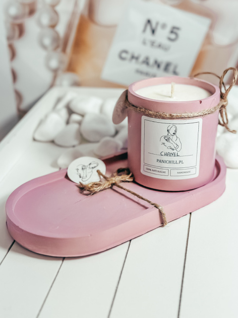 PODSTAWKA CHANEL DO ŚWIEC - DUŻA PODSTAWKA CHANEL DO ŚWIEC - DUŻA