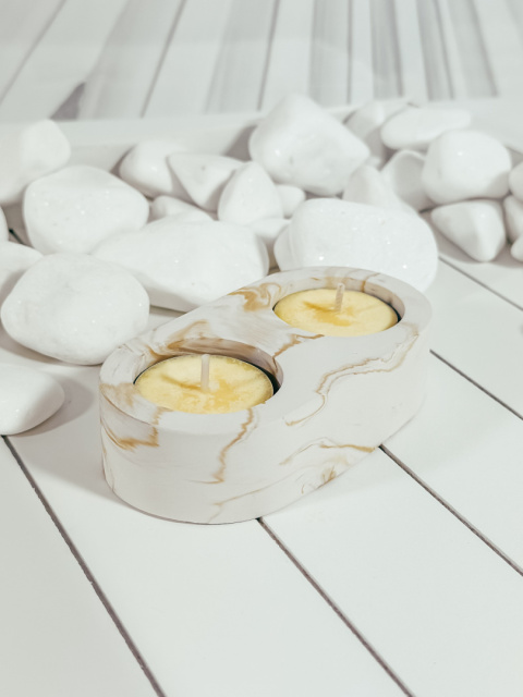 POJEMNIK GIPSOWY CARAMEL - ŚREDNI (2 SZTUKI) POJEMNIK GIPSOWY CARAMEL - ŚREDNI (2 SZTUKI)
