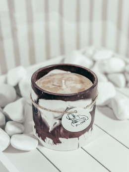ŚWIECA BROWNIE - DUŻA 350 ML
