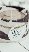 ŚWIECA BROWNIE - ŚREDNIA 150 ML