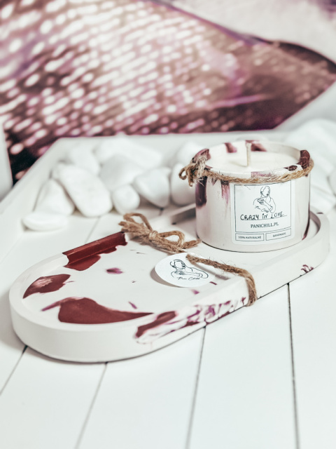 ŚWIECA CRAZY IN LOVE - ŚREDNIA 150 ML ŚWIECA CRAZY IN LOVE - ŚREDNIA 150 ML