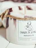 ŚWIECA CRAZY IN LOVE - ŚREDNIA 150 ML