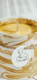 ŚWIECA WANILIA - DUŻA 350ML