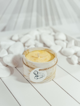 ŚWIECA WANILIA - ŚREDNIA 150 ml
