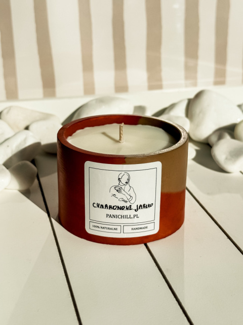 ŚWIECA CYNAMONOWE JABŁKO - ŚREDNIA 150 ML ŚWIECA CYNAMONOWE JABŁKO - ŚREDNIA 150 ML