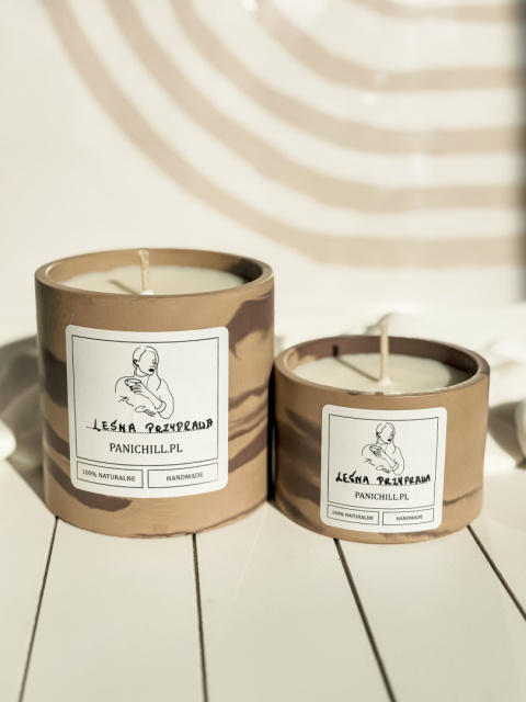 ŚWIECA LEŚNA PRZYPRAWA - ŚREDNIA 150 ML ŚWIECA LEŚNA PRZYPRAWA - ŚREDNIA 150 ML